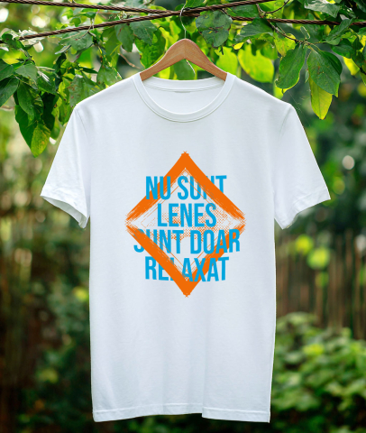 Tricou Femei, Barbati, Copii, Fata, Baiat, Unisex Personalizat „Nu sunt leneș, sunt doar relaxat” – Cadouri Personalizate cu Mesaj Ironic [2]