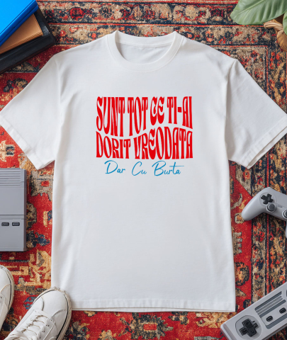 Tricou Femei, Barbati, Copii, Fata, Baiat, Unisex Personalizat Cadouri Personalizate Haios | Design Iluzie Optică pentru Tata, Bărbați cu Burta, Familie [2]