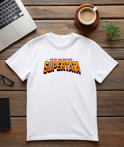 Tricou Femei, Barbati, Copii, Fata, Baiat, Unisex Personalizat Cadouri Personalizate Super Erou Tata | Cea Mai Bună Tata, Familie și Iubire [2]