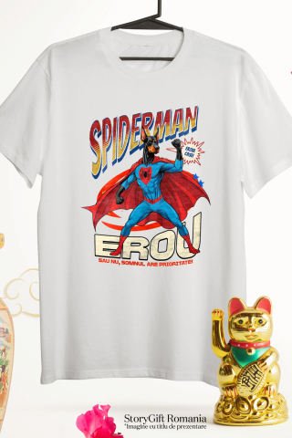 Tricou Femei, Barbati, Copii, Fata, Baiat, Unisex Personalizat Doberman Pinscher în Costum Spider-Man - Cadou Personalizat pentru Copii și Familie [2]