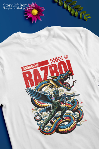 Tricou Femei, Barbati, Copii, Fata, Baiat, Unisex Personalizat Costum Dragon Stil Șarpe – Războinic Chinez Cu Armă pentru Familie, Copii și Tati [2]