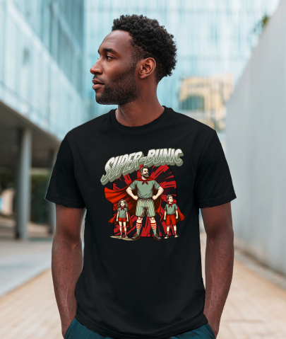 Tricou Femei, Barbati, Copii, Fata, Baiat, Unisex Personalizat Tricou Personalizat Super Bunic – Cadou Unic pentru Familie și Nepoți [1]