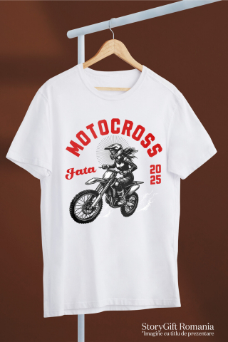 Tricou Femei, Barbati, Copii, Fata, Baiat, Unisex Personalizat Fată Motociclistă – Pasiune pentru Motocross și Adrenalină [2]