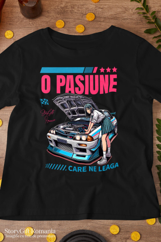 Tricou Femei, Barbati, Copii, Fata, Baiat, Unisex Personalizat Fată Anime & Mașină De Curse – Viteză, Stil și Adrenalină [2]