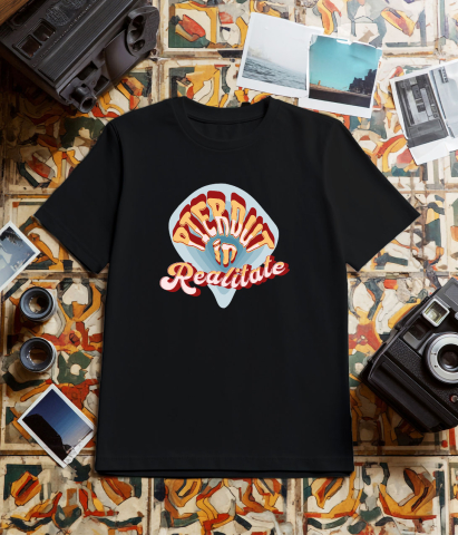 Tricou Femei, Barbati, Copii, Fata, Baiat, Unisex Personalizat Pierdut în Realitate – Tricou Personalizat cu Mesaj Horror [2]