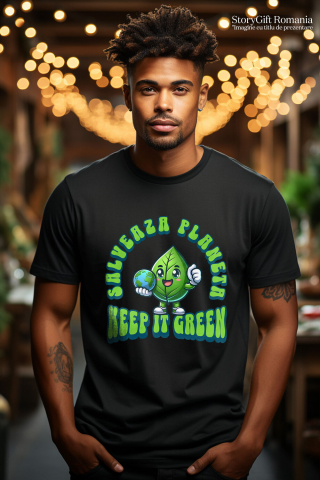 Tricou Femei, Barbati, Copii, Fata, Baiat, Unisex Personalizat "Produse ecologice personalizate – Salvează planeta, keep it clean, protejează mediul" [1]