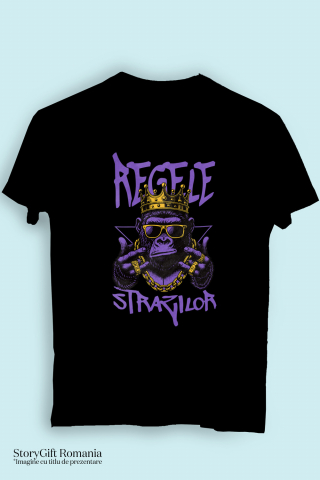 Tricou Femei, Barbati, Copii, Fata, Baiat, Unisex Personalizat Tricou Personalizat Gorila Mafiot – Regele Străzilor | Stil și Atitudine [2]