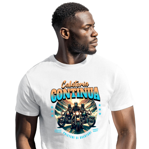 Motociclete - Tricou Femei, Barbati, Copii, Fata, Baiat, Unisex Personalizat Grup de Prieteni Motocicliști – Aventura și Călătorie pe Munți