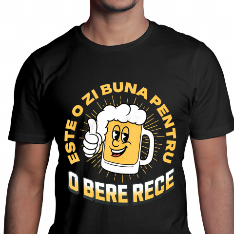 Tricou Femei, Barbati, Copii, Fata, Baiat, Unisex Personalizat „Halba de Bere Veselă Personalizată - Cadou Perfect pentru Iubitorii de Bere”
