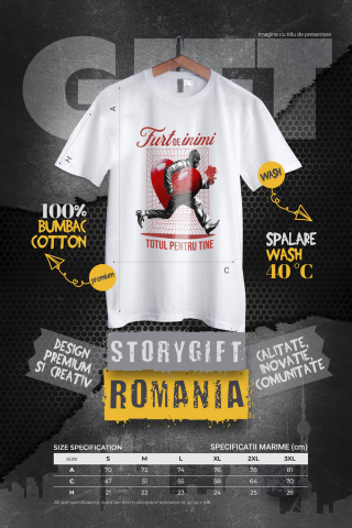 Tricou Femei, Barbati, Copii, Fata, Baiat, Unisex Personalizat „Hot De Inimi Cu Buchet De Flori - Cadou Personalizat „Totul pentru Tine” pentru Familie, Copii și Prieteni de Valentine's Day” [3]