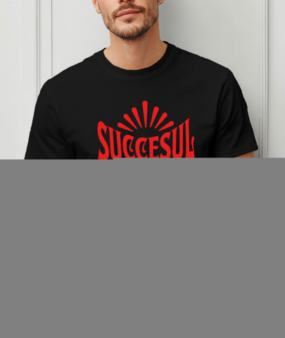 Tricou Femei, Barbati, Copii, Fata, Baiat, Unisex Personalizat Mesaj Motivațional „Succesul Vine Din Perseverență” - Cadou Personalizat [1]