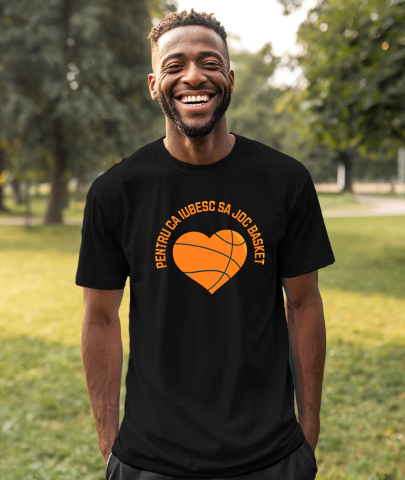 Tricou Femei, Barbati, Copii, Fata, Baiat, Unisex Personalizat Design Motivațional – Baschet, Sănătate și Spirit de Echipă [1]