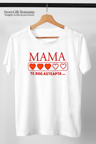 Tricou Femei, Barbati, Copii, Fata, Baiat, Unisex Personalizat "Inimi Pline de Culoare – Cadouri Personalizate pentru Mama cu Mesaj Iubire" [2]