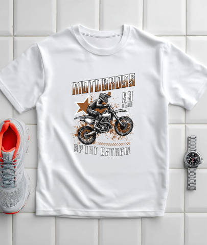 Tricou Femei, Barbati, Copii, Fata, Baiat, Unisex Personalizat Iubitor de Motocross – Aventura și Pasiunea Sportului Extrem [2]