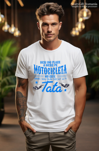Tricou Femei, Barbati, Copii, Fata, Baiat, Unisex Personalizat Tricouri Personalizate Moto - Familie & Pasiune Pentru Motociclete [1]