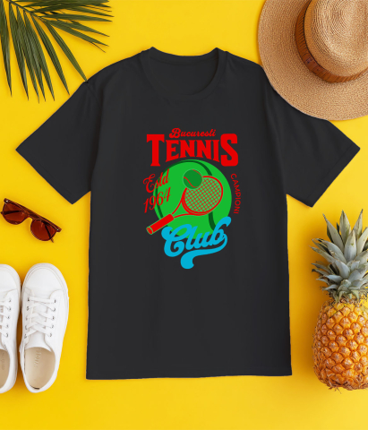 Tricou Femei, Barbati, Copii, Fata, Baiat, Unisex Personalizat Cadouri Personalizate pentru Iubitorii de Tenis – Tricouri, Hanorace și Accesorii Unice [2]