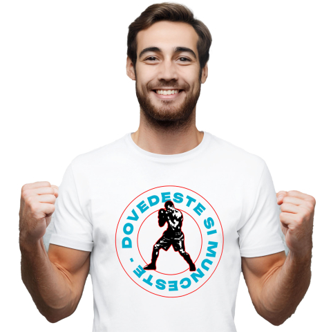 Tricou Femei, Barbati, Copii, Fata, Baiat, Unisex Personalizat Produse personalizate pentru familia ta – Cadouri unice pentru tati, copii și prieteni, box și sporturi de contact