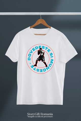 Tricou Femei, Barbati, Copii, Fata, Baiat, Unisex Personalizat Produse personalizate pentru familia ta – Cadouri unice pentru tati, copii și prieteni, box și sporturi de contact [2]