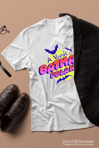 Tricou Femei, Barbati, Copii, Fata, Baiat, Unisex Personalizat Lilieci Horror și Batman | Cadouri Personalizate Halloween pentru Familie și Copii [2]