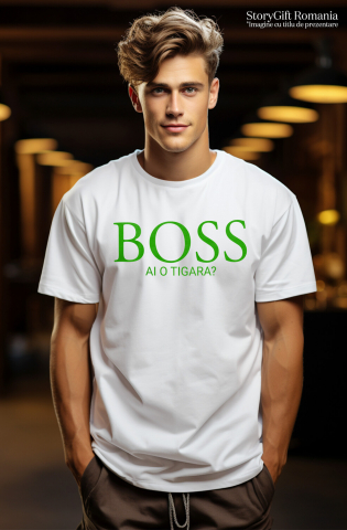 Tricou Femei, Barbati, Copii, Fata, Baiat, Unisex Personalizat Logo Firmă Lux „Ai o țigară, fashion milionar” – Mesaj Haios și Cadou Personalizat pentru Bărbați [1]