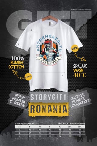 Tricou Femei, Barbati, Copii, Fata, Baiat, Unisex Personalizat Luptător MMA – Motivație, Forță și Spirit de Competitie [3]