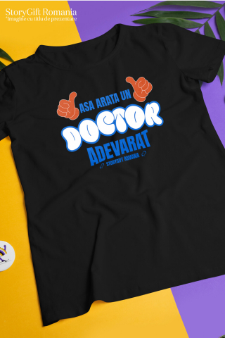 Tricou Femei, Barbati, Copii, Fata, Baiat, Unisex Personalizat Mâini Stil Mickey Mouse – Design Haios pentru Doctori și Iubitorii de Medicină [2]