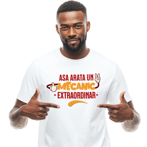 Tricou Femei, Barbati, Copii, Fata, Baiat, Unisex Personalizat Mâini Stil Mickey Mouse – Design Haios Pentru Mecanici și Iubitorii De Mașini