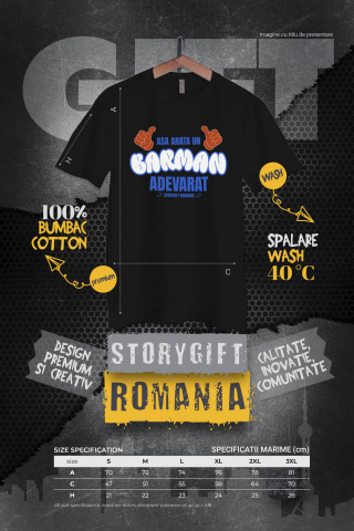 Tricou Femei, Barbati, Copii, Fata, Baiat, Unisex Personalizat „Cană Personalizată „Semn OK” - Cadou pentru Barmani Adevărați și Iubitorii de Băuturi” [3]