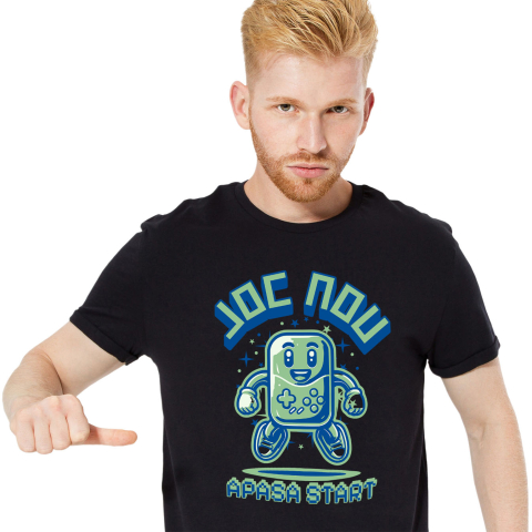 Lume Digitala - Tricou Femei, Barbati, Copii, Fata, Baiat, Unisex Personalizat Manetă Jocuri Vintage „Joc Nou Apasă Start” - Cadou Personalizat Retro pentru Iubitorii de Gaming