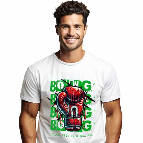 Tricou Femei, Barbati, Copii, Fata, Baiat, Unisex Personalizat Mănuși de Box și Cadouri Personalizate – Motivație și Determinare în Sport