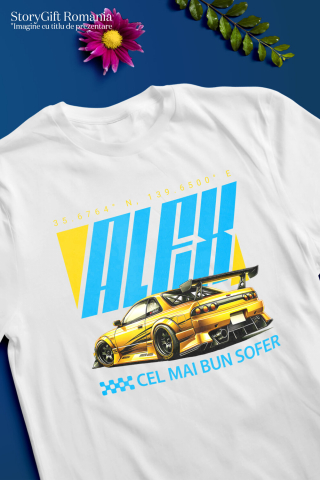 Tricou Femei, Barbati, Copii, Fata, Baiat, Unisex Personalizat Mașină De Lux – Performanță și Viteză Pentru Pasionați Auto [2]