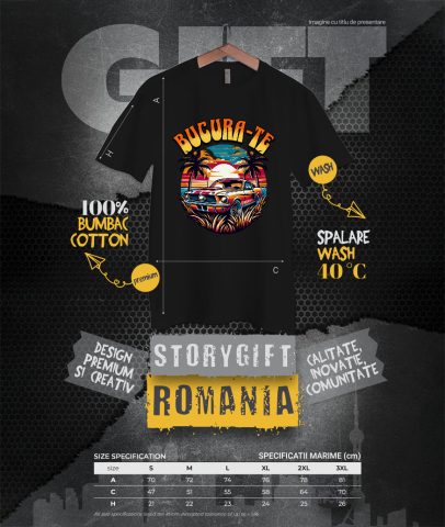 Tricou Femei, Barbati, Copii, Fata, Baiat, Unisex Personalizat Mașină Vintage de Curse – Apus de Soare pe Insulă Tropicală [3]