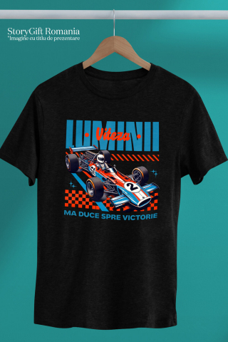 Tricou Femei, Barbati, Copii, Fata, Baiat, Unisex Personalizat Mașină De Curse Formula 1 – Viteză, Adrenalină și Performanță [2]