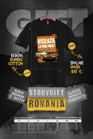 Tricou Femei, Barbati, Copii, Fata, Baiat, Unisex Personalizat Mașină De Curse Tunată – Putere, Viteză și Motivație [3]