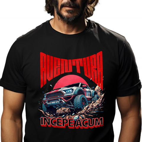 Tricou Femei, Barbati, Copii, Fata, Baiat, Unisex Personalizat Mașină De Teren – Curse Off-Road Cu Viteză și Adrenalină