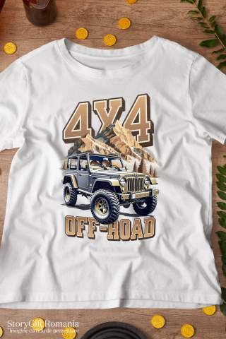 Tricou Femei, Barbati, Copii, Fata, Baiat, Unisex Personalizat Mașină De Teren 4X4 – Aventură Off-Road Pentru Iubitorii De Natură [2]
