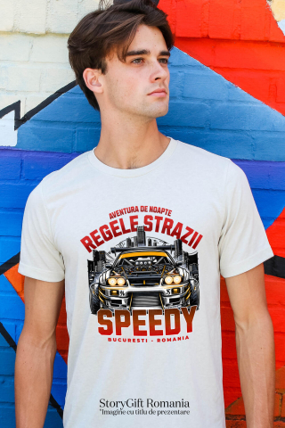 Tricou Femei, Barbati, Copii, Fata, Baiat, Unisex Personalizat Tricou Regele Curse Ilegale – Mașină Fără Capotă pentru Fanii Motorsportului [1]