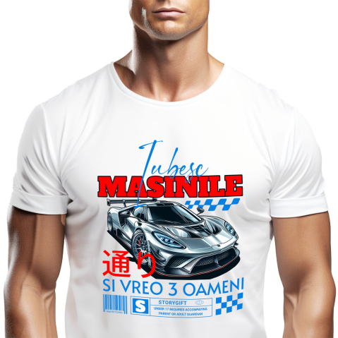 Tricou Femei, Barbati, Copii, Fata, Baiat, Unisex Personalizat Mașină Modernă De Lux – Performanță Sportivă și Viteză Maximă