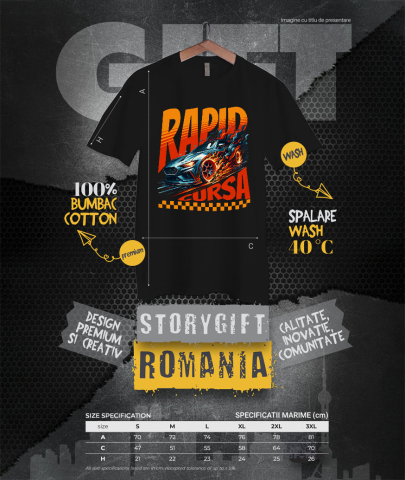 Tricou Femei, Barbati, Copii, Fata, Baiat, Unisex Personalizat Tricou Mașină Sport în Flăcări – Cadou Perfect pentru Pasionații de Viteză [3]