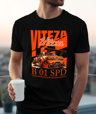 Tricou Femei, Barbati, Copii, Fata, Baiat, Unisex Personalizat Mașină Portocalie De Curse – Numărul 32, Motor Puternic și Viteză Extremă [1]