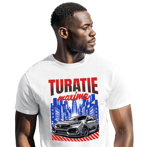Tricou Femei, Barbati, Copii, Fata, Baiat, Unisex Personalizat Mașină Puternică de Curse în Oraș – Adrenalină și Viteză