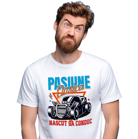 Tricou Femei, Barbati, Copii, Fata, Baiat, Unisex Personalizat Mașină Tunată Clasică – Putere, Stil și Adrenalină pentru Pasionați