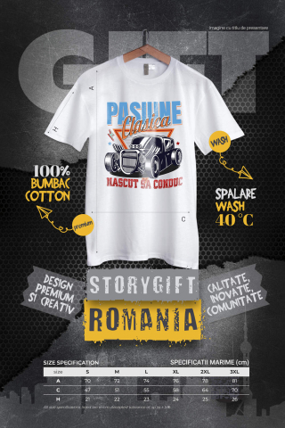 Tricou Femei, Barbati, Copii, Fata, Baiat, Unisex Personalizat Mașină Tunată Clasică – Putere, Stil și Adrenalină pentru Pasionați [3]