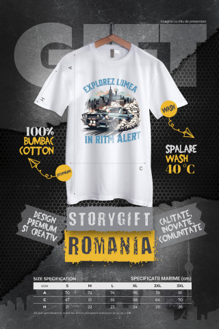 Tricou Femei, Barbati, Copii, Fata, Baiat, Unisex Personalizat Mașină Vintage Tunată – Viteză și Stil Pe Străzile Orașului [3]