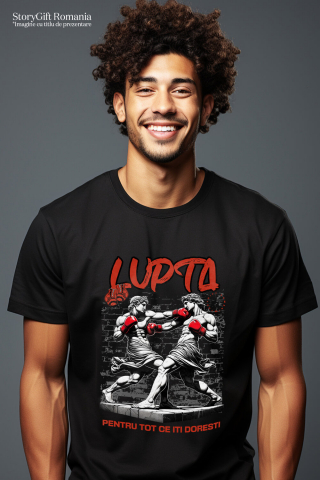 Tricou Femei, Barbati, Copii, Fata, Baiat, Unisex Personalizat Meci de Box Între Statui – Design Stil Grecesc pentru Cadouri Personalizate [1]