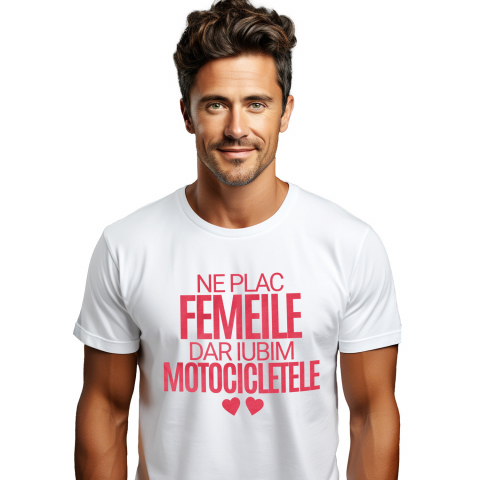 Tricou Femei, Barbati, Copii, Fata, Baiat, Unisex Personalizat Mesaj Haios pentru Iubitorii de Motociclete – Pasiune și Aventură