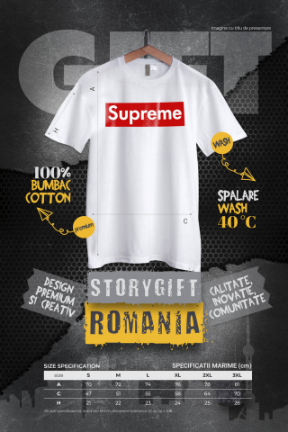 Tricou Femei, Barbati, Copii, Fata, Baiat, Unisex Personalizat Lux Fashion Trend Supreme - Stil Elegant cu Mesaj Puternic în Roșu [3]