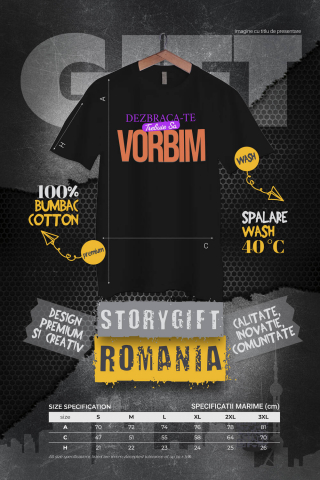 Tricou Femei, Barbati, Copii, Fata, Baiat, Unisex Personalizat Mesaj Colorat „Dezbracă-te Trebuie Să Vorbim” | Cadou Iubire Personalizat [3]