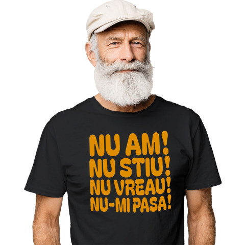 Tricou Femei, Barbati, Copii, Fata, Baiat, Unisex Personalizat Mesaj Negativ pentru Adolescenti – Cadouri Personalizate cu Texte Haioase și Amuzante