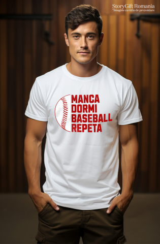 Tricou Femei, Barbati, Copii, Fata, Baiat, Unisex Personalizat Minge Baseball – Sport, Motivație și Sănătate Zilnică [1]